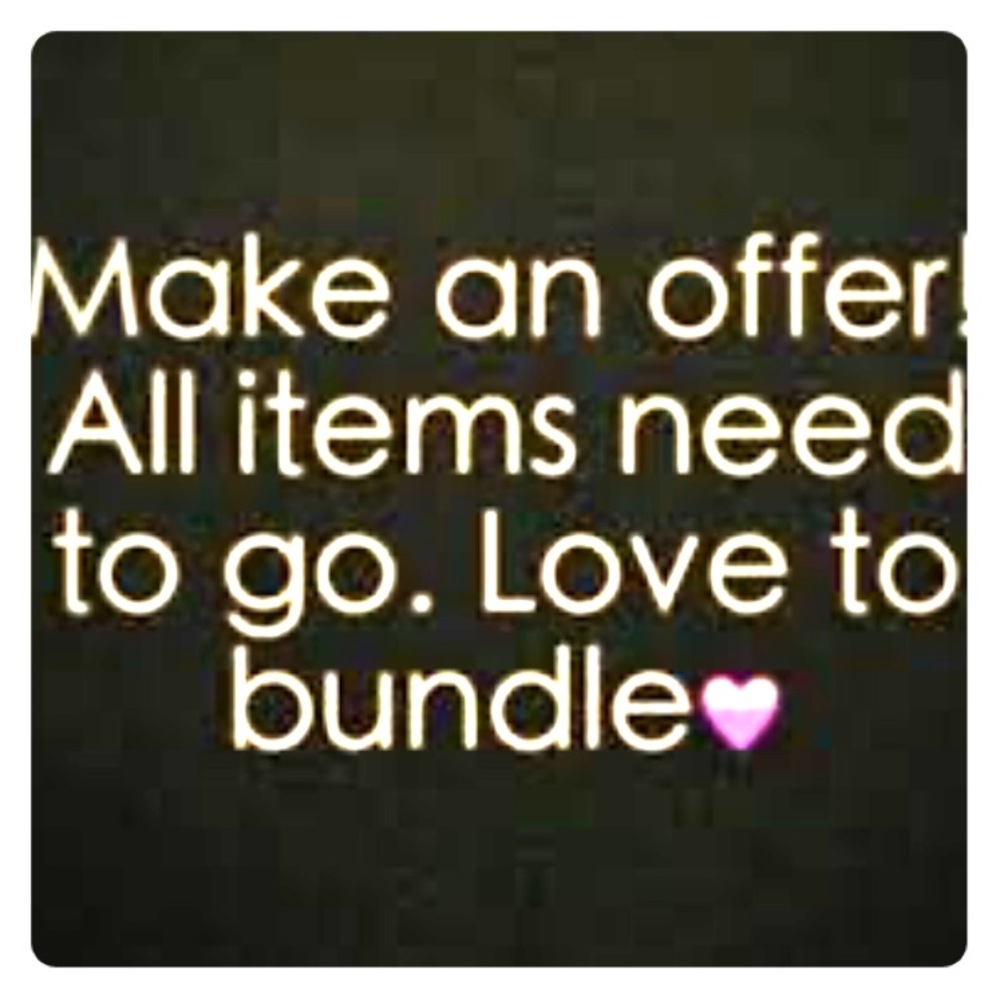 Offers are welcomed 💕